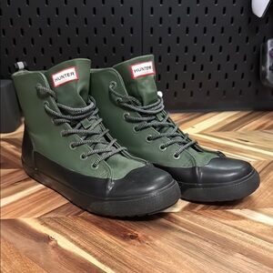 Target X Hunter, Green and Black Rain Sneakers